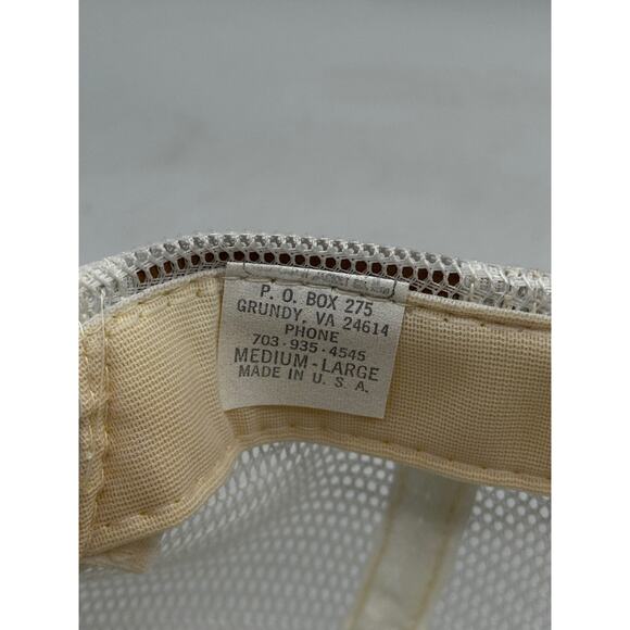 Vintage Griffin Well Service Trucker Hat White Mesh Men’s Snapback - Picture 11 of 11